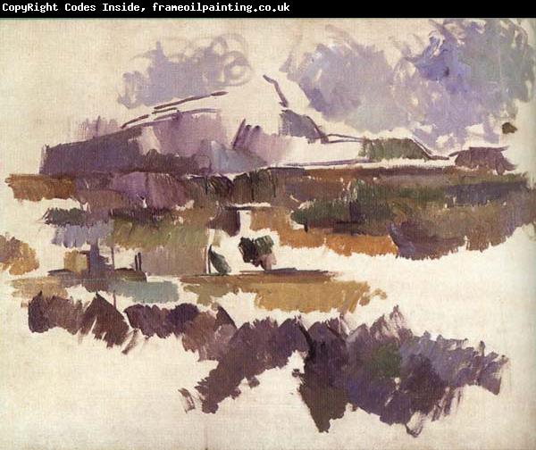 Paul Cezanne La Montagne Sainte-Victoire vue des Lauves